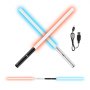 VEVOR Lightsaber 7 RGB-kleuren Oplaadbaar Dueling Lightsaber 2 stuks 775 mm