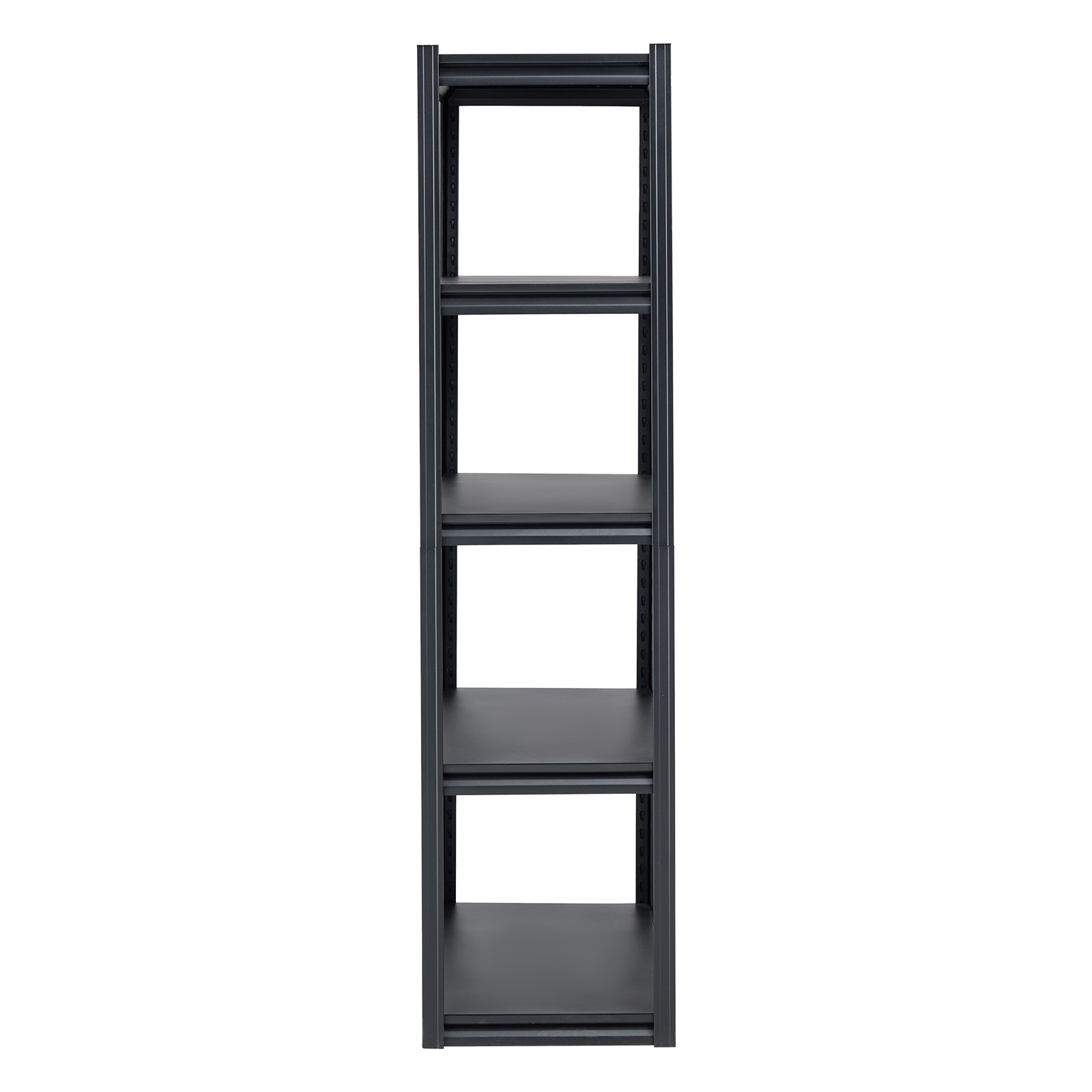 VEVOR Storage Shelves, 2000 lbs, 5 Tier Garage Storage Shelving, 18" D x 40" W x 72" H Adjustable Metal Shelves for Garage Shelves Utility Rack Shelf, Ideal for Kitchen, Warehouse, Basement, Black