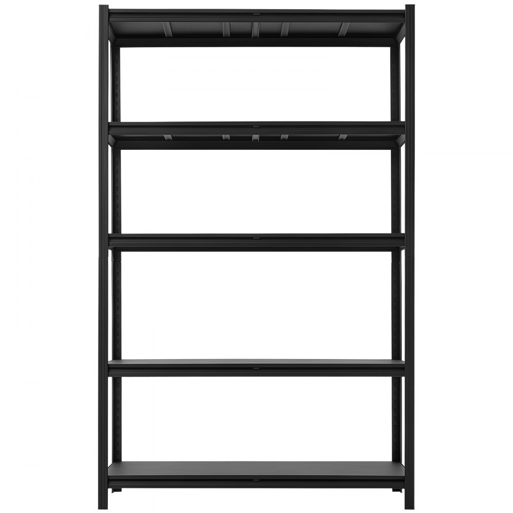 VEVOR zwaar uitgevoerde opbergkast 1230x465x1962mm, draagvermogen 1360,8kg, stalen frame en 5 verstelbare planken, modulaire opbergkast te gebruiken als werkbank, flexibele metalen opbergkast voor kelder, garage of werkplaats