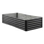 VEVOR Verhoogd Tuinbed, Metaal, 1800x900x430 mm, Plantbed, Groentebed, Plantenbak met Open Bodem & Afgeronde Randen, Bloembed, Kruidenbed, Ideaal voor Groenten, Bloemen, Kruiden & Vetplanten