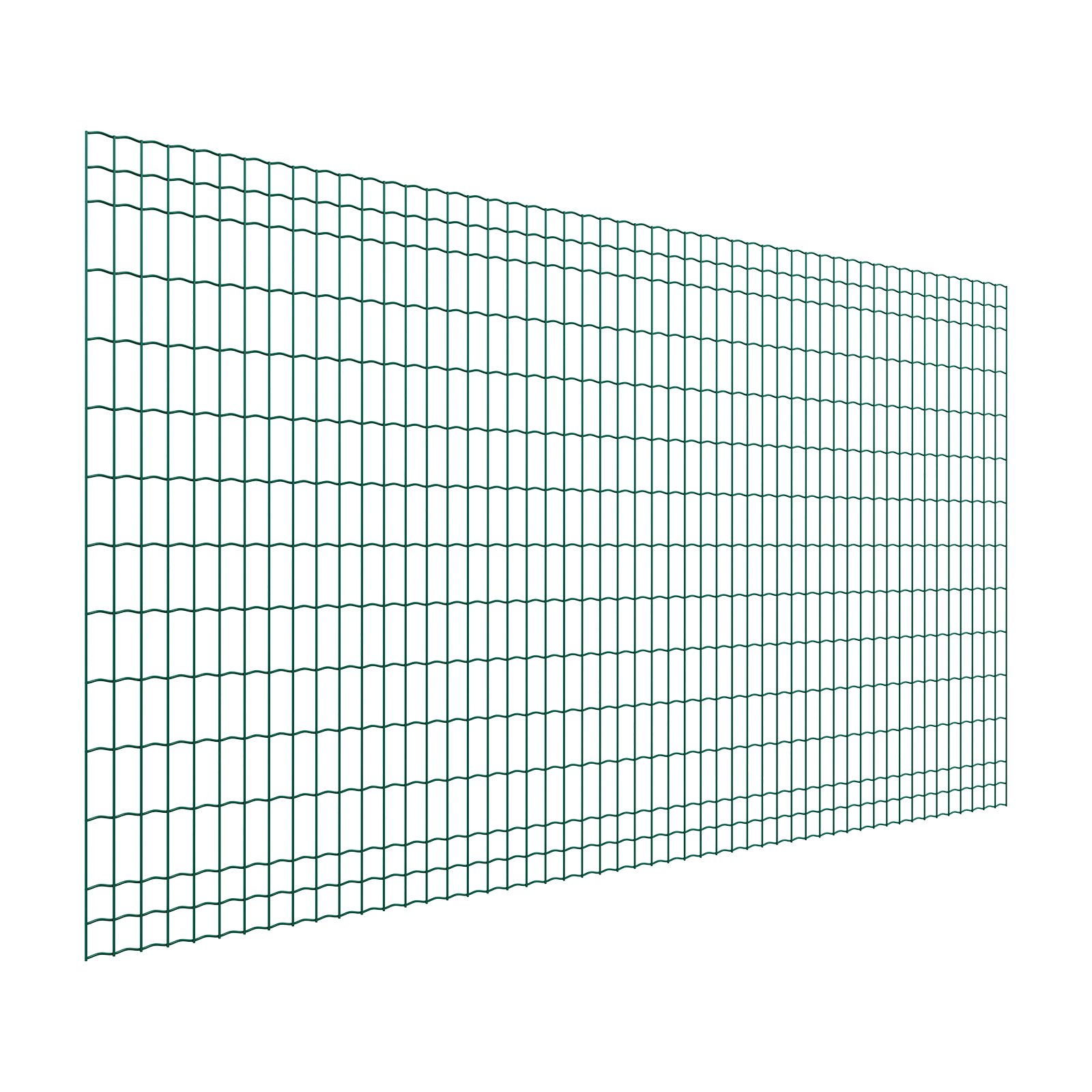 VEVOR Tuinhek, 1,2 x 25 m, Gaashekwerk 2,1 mm, Gegalvaniseerd staaldraad, Geschikt voor runderen, varkens en schapen, Vinyl gecoat gaashekwerk voor dierenverblijven, kooien en tuinen, Groen.