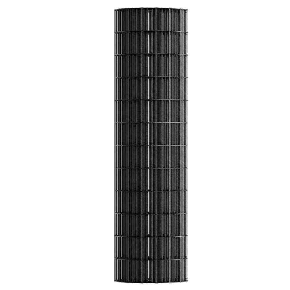 VEVOR elektrische omheining, 91 cm x 7,62 m, maaswijdte 5,08 x 7,62 cm, φ1,52 mm gegalvaniseerd staaldraadhek voor kippen, konijnen, vinylgecoate veeomheining voor dierenverblijven, kooidraad, tuinhekken