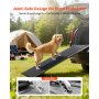VEVOR Hondenhelling, 180 x 43,2 cm, Opvouwbare hondenhelling voor in de auto voor middelgrote en grote honden tot 113 kg, Hondentrap met antislip vilten tapijt, Draagbare instaphulp voor SUV's en vrachtwagens