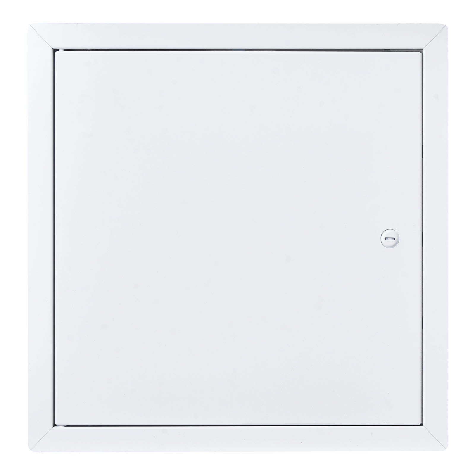 VEVOR inspectieluik voor gipsplaatconstructies, 337 x 337 mm, gegalvaniseerde stalen inspectiedeur met sleufslot, onderhoudsluik voor plafondmontage (sanitair & elektra), installatieafmetingen 315 x 315 mm.