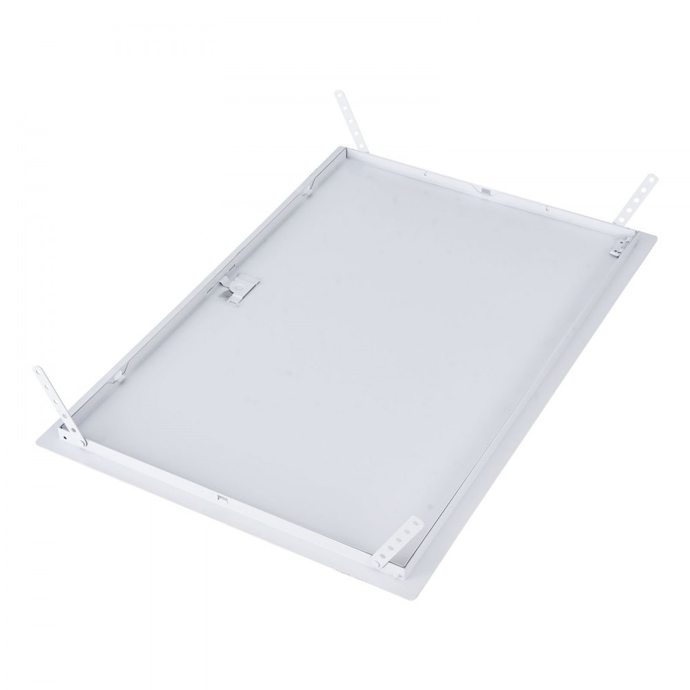 VEVOR inspectieluik voor gipsplaatconstructies, 642 x 438 mm, gegalvaniseerde stalen inspectiedeur met sleufslot, onderhoudsluik voor plafondmontage (sanitair & elektra), installatieafmetingen 417 x 620 mm.