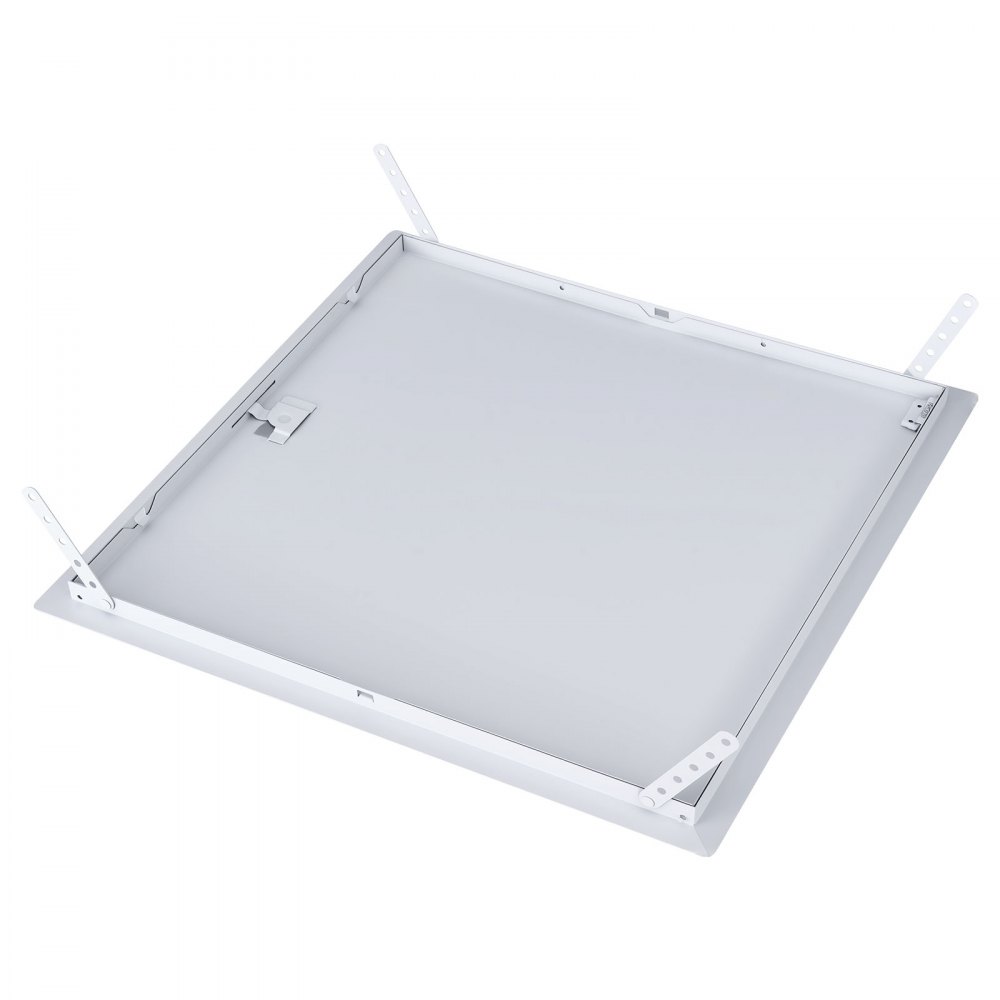 VEVOR inspectieluik voor gipsplaatconstructies, 489x489 mm, gegalvaniseerde stalen inspectiedeur met sleufslot, onderhoudsluik voor plafondmontage (sanitair & elektra), installatieafmetingen 467,5x467,5 mm, inspectieluik