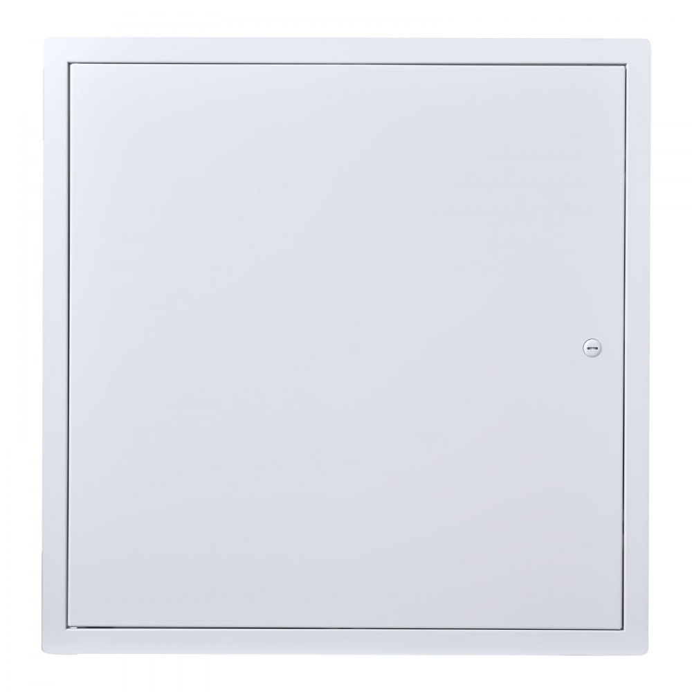 VEVOR inspectieluik voor gipsplaatconstructies, 489x489 mm, gegalvaniseerde stalen inspectiedeur met sleufslot, onderhoudsluik voor plafondmontage (sanitair & elektra), installatieafmetingen 467,5x467,5 mm, inspectieluik