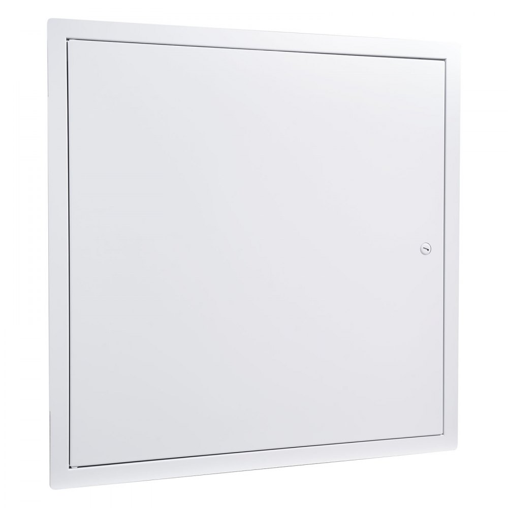 VEVOR inspectieluik voor gipsplaatconstructies, 489x489 mm, gegalvaniseerde stalen inspectiedeur met sleufslot, onderhoudsluik voor plafondmontage (sanitair & elektra), installatieafmetingen 467,5x467,5 mm, inspectieluik