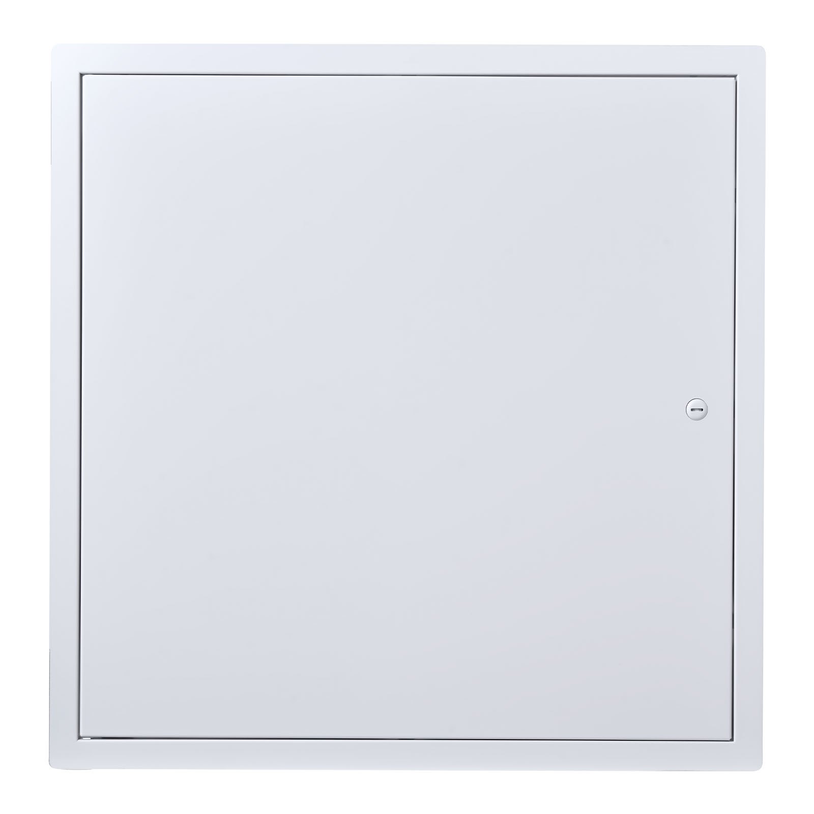 VEVOR inspectieluik voor gipsplaatconstructies, 489x489 mm, gegalvaniseerde stalen inspectiedeur met sleufslot, onderhoudsluik voor plafondmontage (sanitair & elektra), installatieafmetingen 467,5x467,5 mm, inspectieluik