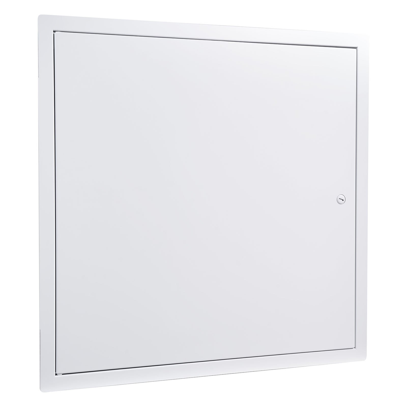 VEVOR inspectieluik voor gipsplaatconstructies, 489x489 mm, gegalvaniseerde stalen inspectiedeur met sleufslot, onderhoudsluik voor plafondmontage (sanitair & elektra), installatieafmetingen 467,5x467,5 mm, inspectieluik