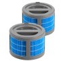 VEVOR vervangingsfilter voor verdamperbevochtiger, 2-pack, compatibel met VEVOR 10L (2,64G) verdamperbevochtiger model BZT-242, eenvoudig te installeren voor een langere levensduur van het filter