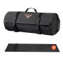 VEVOR Workout Sandbag, robuuste Power Bags zandzak trainingstas met handvatten, 23-56 kg voor fitness krachttraining, crosstraining, gymoefeningen, zwart (ongevuld)