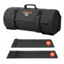 VEVOR Workout Sandbag, robuuste Power Bags zandzak trainingstas met handvatten, verstelbaar van 11-34 kg voor fitness, krachttraining, crosstraining, gymoefeningen, zwart (ongevuld)