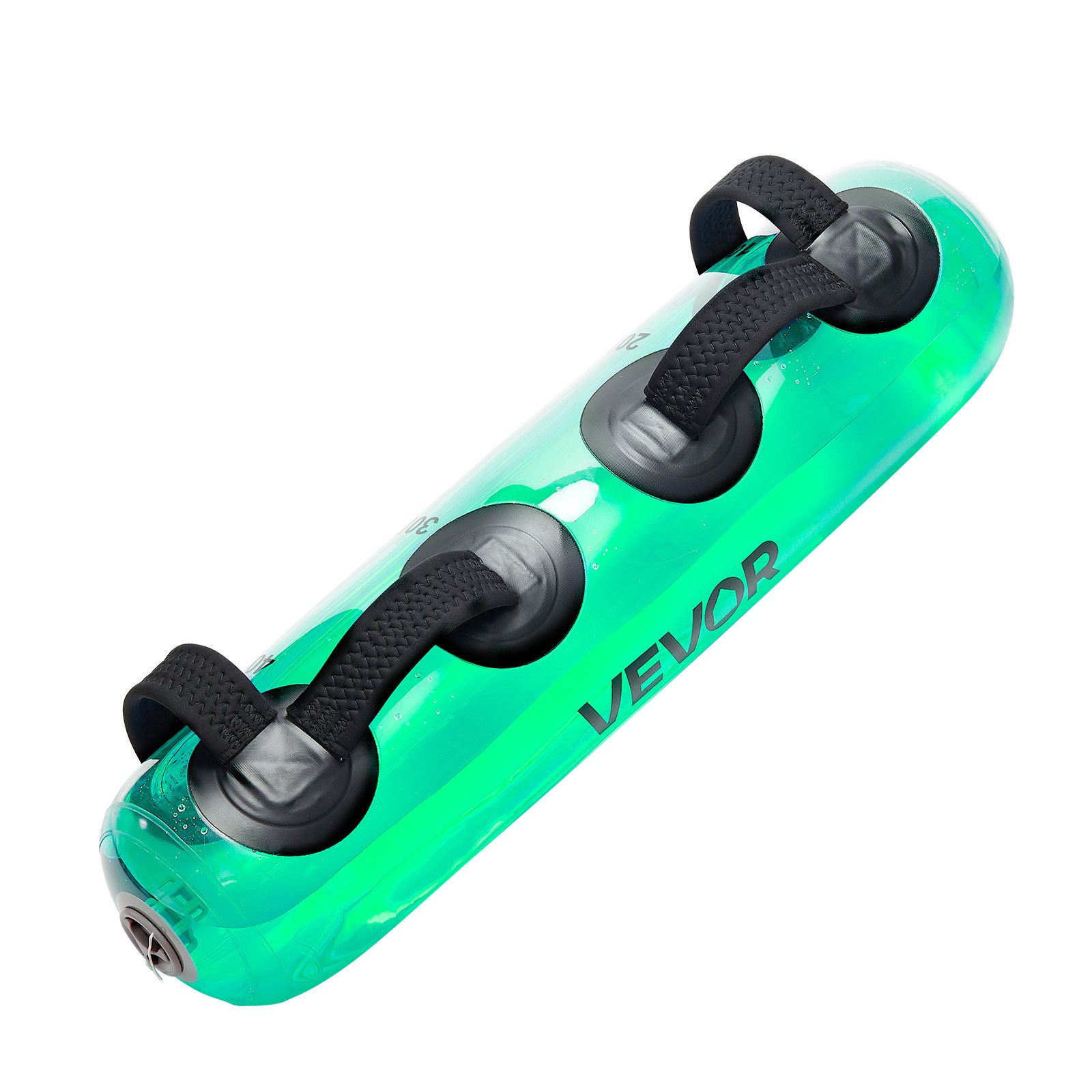 VEVOR Water Weights Aqua Bag, Large Aqua Bags for Workout, 50 lbs Adjustable Portable Stability Fitness & Full Body Exercise Equipment, for Strength Core and Balance Training, Home Gym Exercise, Clear