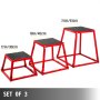 VEVOR 12/18/24 Inch All Set Jump Box Plyometrische Box Oefening Plyometrisch Platform