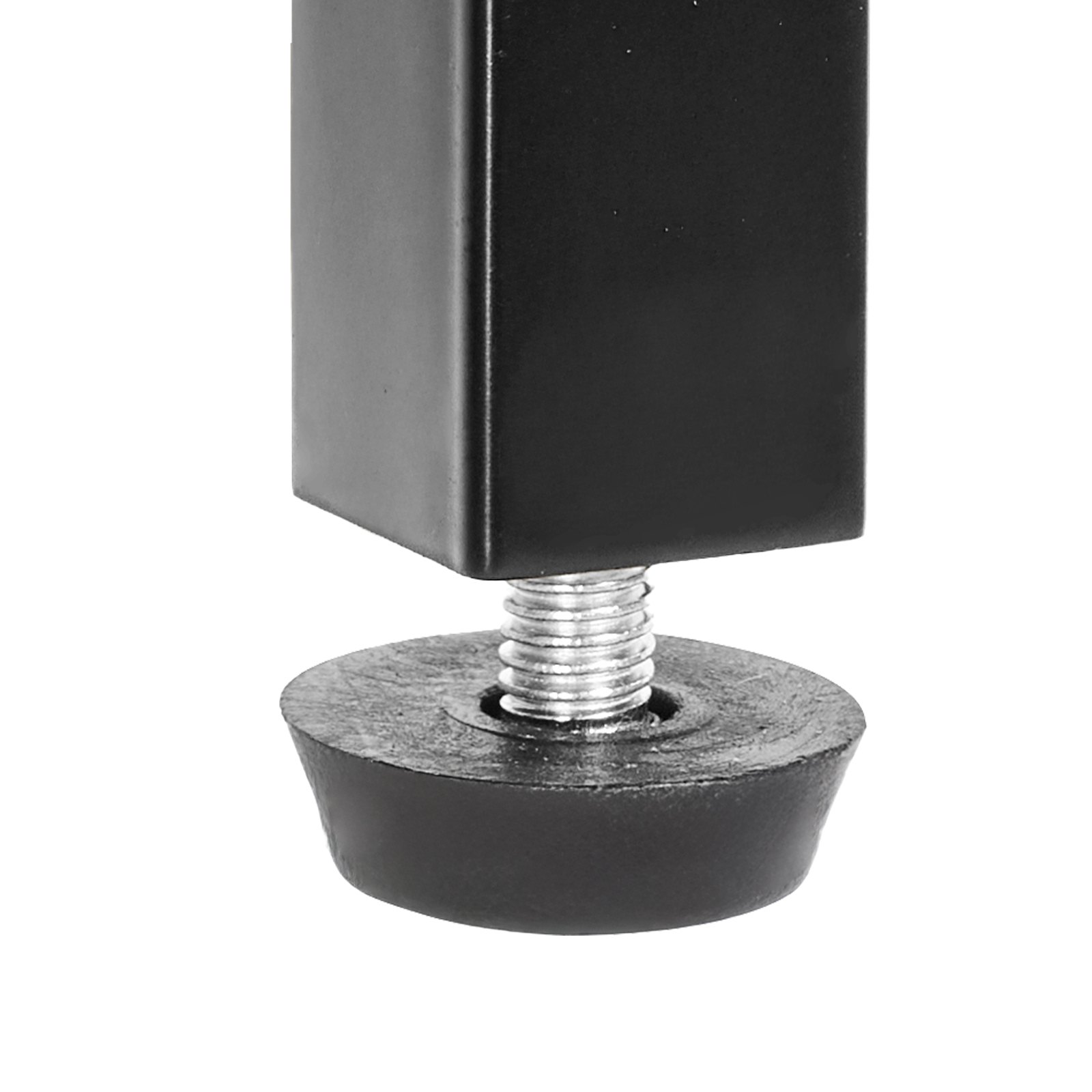 VEVOR 2-Tier Glass Console Table, Modern Rectangle Sofa Side Table with Tempered Glass Top and Iron Legs, Golden Consloe Desk with Anti-Tip Device for Living Room, Hallway, Entryway, Foyer, Black