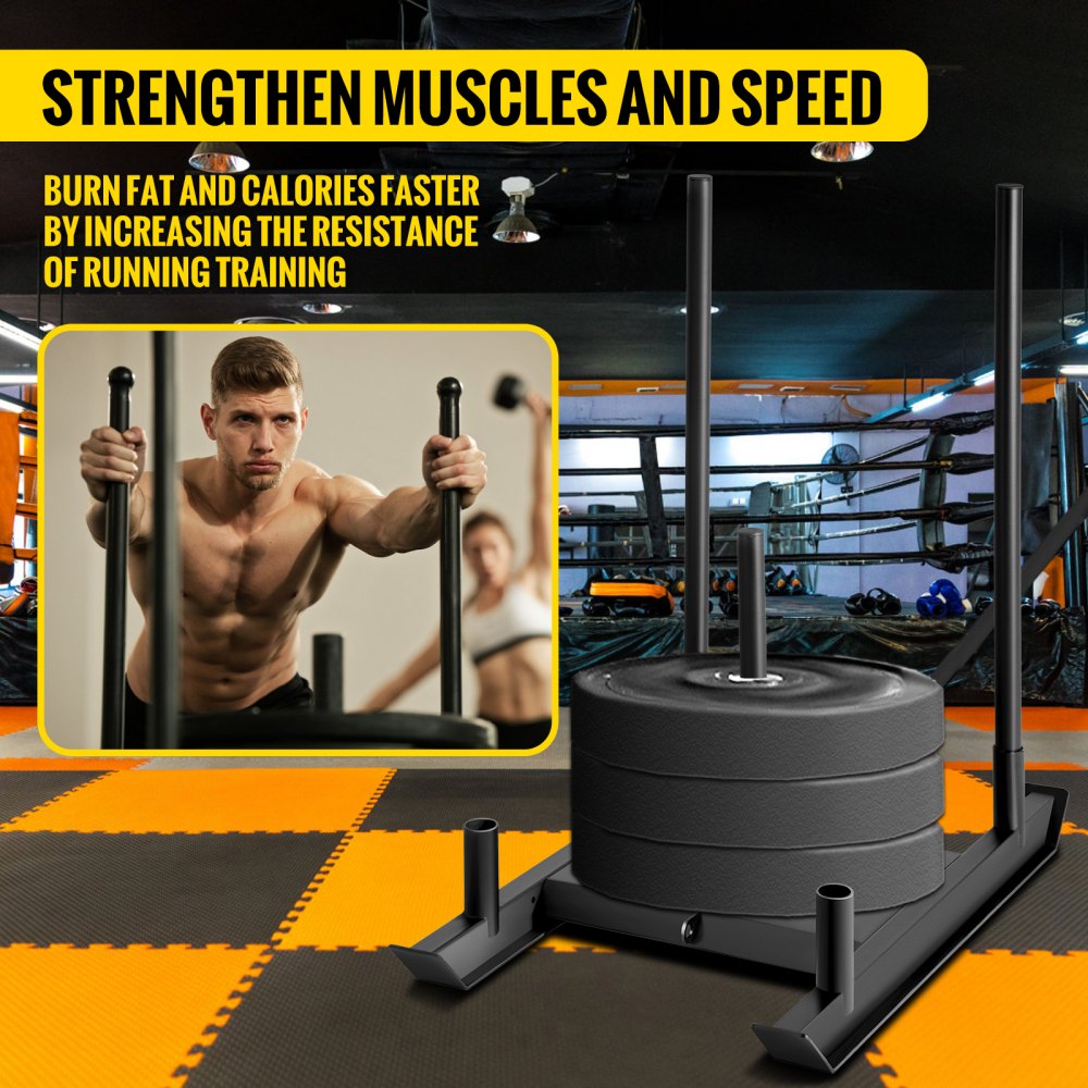 Fitness Gewichtsslee Push Pull Drag Sled Heavy High Training