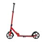 VEVOR Kick Scooter for Kids Ages 8+, Teens & Adults, 2-Wheel Toddler Scooter with Adjustable Height Handlebar, Wide Anti-Slip Deck, Foldable Lightweight for Boys & Girls up to 220 lbs, Red + Black