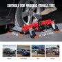 VEVOR Wheel Dolly Heavy Duty Vehicle Positioning Tire Jack Car Lifter 1500 Lbs