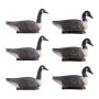 VEVOR Canada Goose Decoy (6-pack) Kunstmatige ganzen voor de jacht op watervogels in de buitenlucht, drijvende gans van plastic met ultrarealistische verflaag, voor zwembad, vijver en tuindecoratie