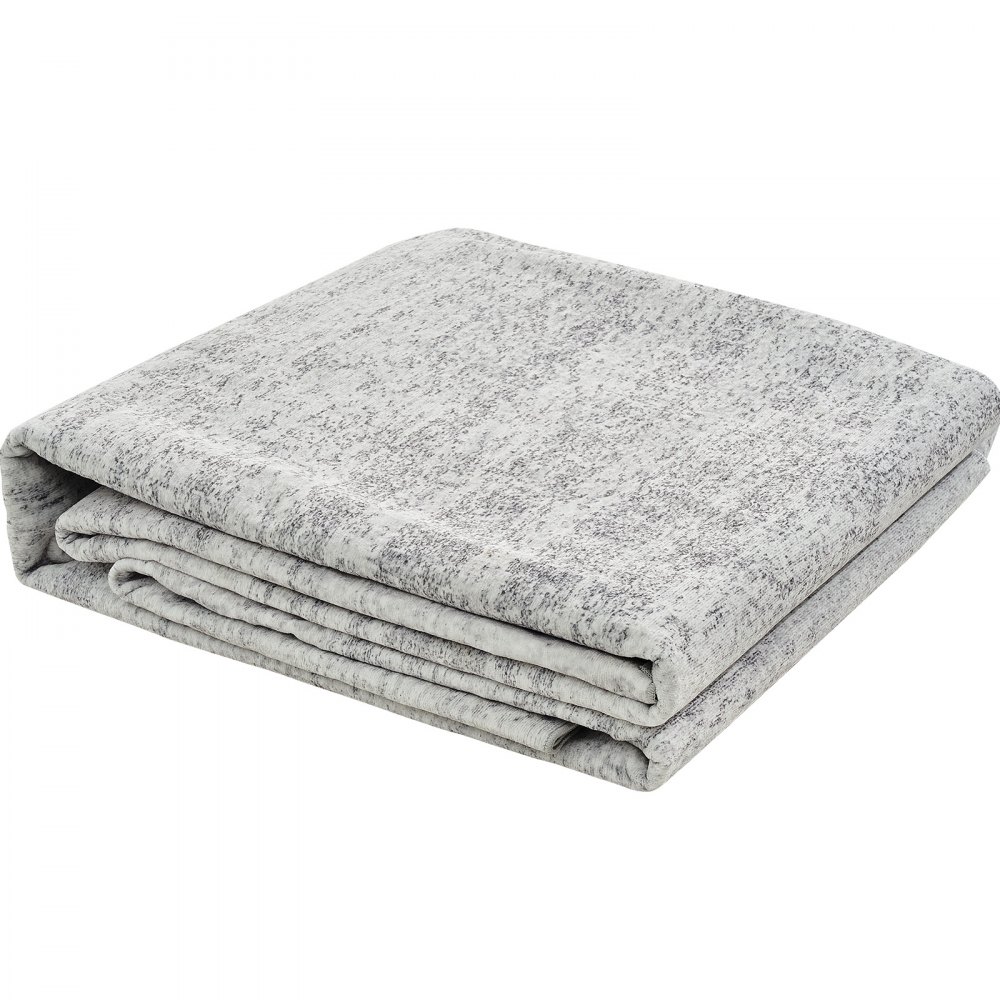 VEVOR Area Rug, 10 x 14 ft Large Washable Rug, Non-Slip and Tear-Resistant Soft Carpet, Pet & Child Friendly Modern Area Rugs, Indoor Mat for Bedroom, Office, Living Room, Kids Room, Entryway, Gray