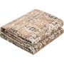 VEVOR Area Rug, 7.5 x 9.5 ft Large Washable Rug, Non-Slip and Tear-Resistant Soft Carpet, Pet & Child Friendly Vintage Area Rugs, Indoor Mat for Bedroom, Living Room, Office, Entryway, Brown Green
