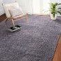 VEVOR Indoor Plush Area Rugs, 8 x 10 ft Plush Carpet, Area Rugs Furry with Long Plushs Pile, Thick & Durable High-Pile Rug for High-Traffic Areas, Non-Shedding & Non-Slip Backing, Blue-Gray