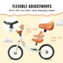 VEVOR Toddler Balance Bike Aluminum Alloy Balance Bicycle for 1-5 Years Boy Girl