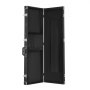 VEVOR Bass Guitar Hard Case, 48.03 in Rectangular Guitar Hard Case, With Lock Latch Keys Handle, PVC Padding Soft Lining Water-Resistant Hard Shell Guitar Cases, for 39-46.5 in Bass Guitars, Black