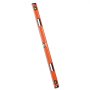 VEVOR Waterpas Aluminium Magnetische Waterpas 1222 mm 3 Libellen 45 graden Hoek, Horizontaal en Verticaal 0,5 mm/m Inclusief Nylon Opbergtas Professionele Waterpas