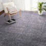 VEVOR Indoor Plush Area Rugs, 9 x 12 ft Plush Carpet, Area Rugs Furry with Long Plushs Pile, Thick & Durable High-Pile Rug for High-Traffic Areas, Non-Shedding & Non-Slip Backing, Blue-Gray