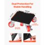 VEVOR Furniture Dolly, Maximum Load 3474 lbs, Heavy Duty Furniture Movers with 5 360° Rotation Wheels, Carbon Steel Panel, Furniture Lift Slider Tool Set for Appliances, Sofa, Fridge, Washing Machine