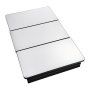 VEVOR Medicine Cabinet, 25.5 x 40 inch, Medicine Cabinet for Bathroom with Mirror,  Aluminum Frame Bathroom Wall Cabinet, 4-layer Adjustable Shelves, Recessed & Wall-mounted Installation