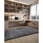 VEVOR Hoogpolig Tapijt 2438x1524 mm, pluche tapijt met drielaags materiaal, 35 mm poolhoogte, vloerkleed voor woonkamer, slaapkamer, serre, pluisvrij en zacht, antislip, grijs