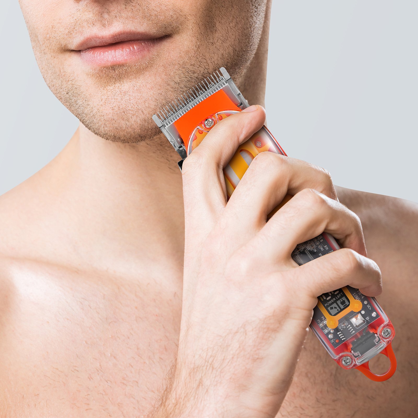 VEVOR Professionele tondeuse voor mannen, 3-in-1 tondeuse en scheerapparaatset, draadloze oplaadbare tondeuse voor het knippen en trimmen van haar, baardverzorgingsset voor mannen voor thuiskapper, ideaal cadeau