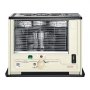VEVOR 2930W draagbare petroleumkachel, 4,44L olietank, beige, voor thuis, kamperen en noodgevallen, max. 10 m², veiligheidsrooster, kantelbeveiliging, vlamregeling, met tankindicator en accu