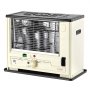 VEVOR 2930W draagbare petroleumkachel, 4,44L olietank, beige, voor thuis, kamperen en noodgevallen, max. 10 m², veiligheidsrooster, kantelbeveiliging, vlamregeling, met tankindicator en accu