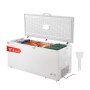 VEVOR Chest Freezer, 488 L Deep Freezer & 4 Removable Baskets, Freestanding Commercial Chest Freezer with Top Open Door & Lockable Lid, 7-Level Adjustable Temperature