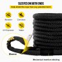 VEVOR Kinetic Energy Recovery Rope Tow Rope 1" x 31.5' 33500 LBS w/ Carry Bag