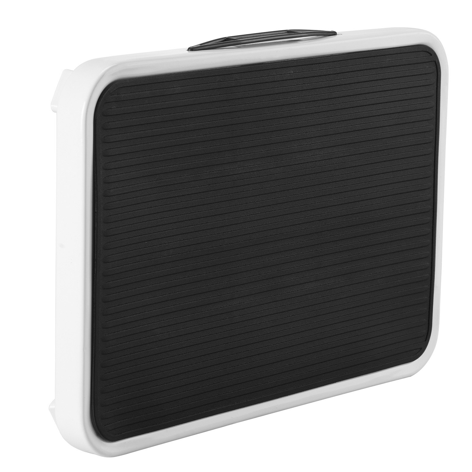 VEVOR Step Stool 1-Step 150KG Capacity, Folding Steel Step Ladder 3 Adjustable Height, Portable Toddler Step Stools for Adults, Non-Slip Sturdy Step Ladders for Office, RVs, Pets, Bathrooms,Bedrooms