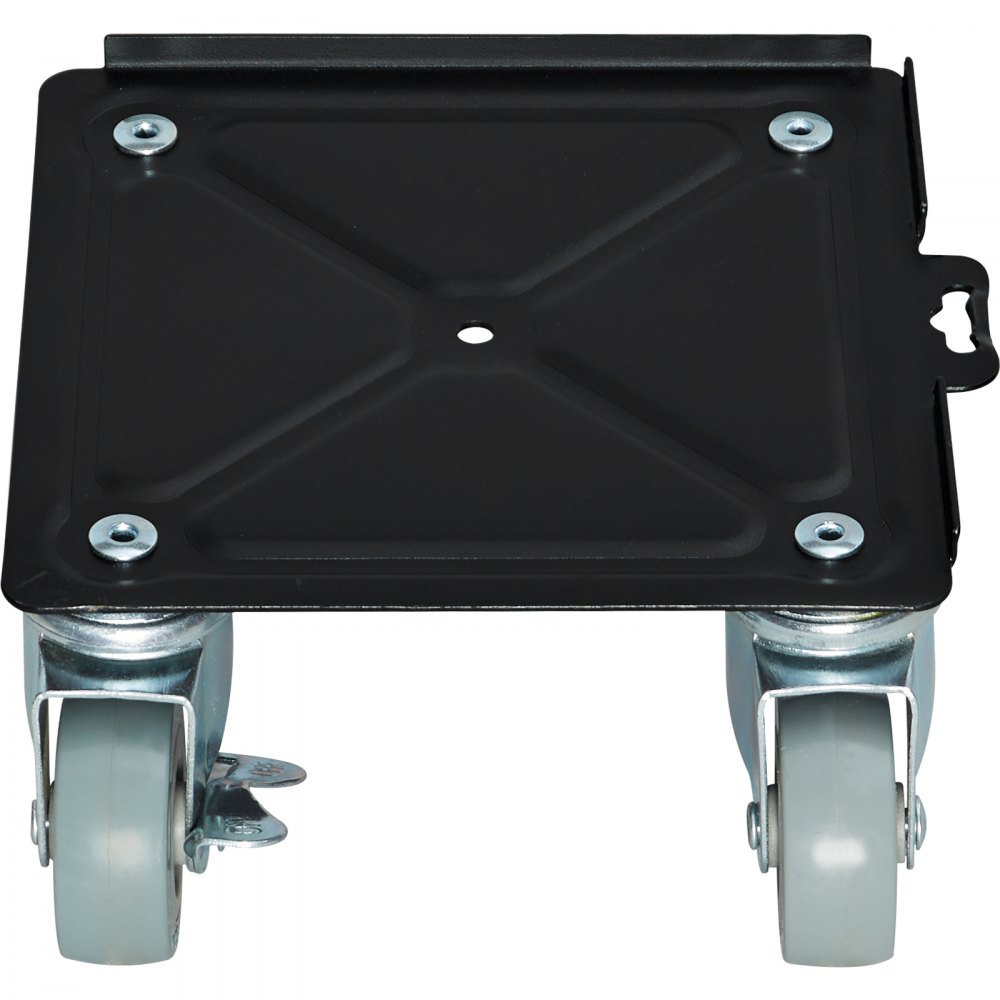 VEVOR 4 st. Meubeltransportset meubelrol Draagvermogen max. 454kg meubelwielen koolstofstaal met 4 PP wielen transportrol meeneemhulp meubeltransporthulp