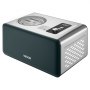 VEVOR automatische ijsmachine 1,5 L met ingebouwde compressor (150 W) zonder voorvriezen, ijsmachine met 3 standen, elektrische ijsmachine sorbetmaker