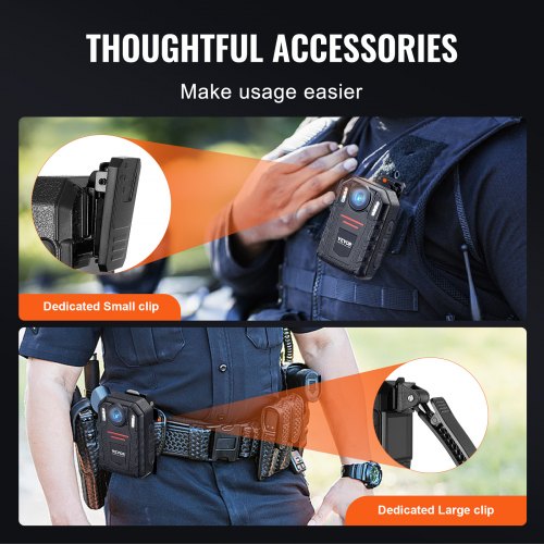 1440P HD politie bodycam, 64GB bodycam met audio- en video-opname, ingebouwde 3500mAh-batterij, 2,0-inch LCD-scherm, infrarood nachtzicht, waterdichte GPS persoonlijke bodycam voor wetshandhaving | NL 1440P HD politie bodycam, 64GB bodycam met audio- en video-opname, ingebouwde 3500mAh-batterij, 2,0-inch LCD-scherm, infrarood nachtzicht, waterdichte GPS persoonlijke bodycam voor wetshandhaving | NL