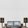 VEVOR akoestische panelen met zelfklevende tape, 300x300x10 mm, geluidsisolerende schuimpanelen, akoestische wandpanelen van polyestervezels, voor thuis, studio, kantoor, theater, wit, 18 stuks