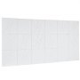 VEVOR akoestische panelen met zelfklevende tape, 300x300x10 mm, geluidsisolerende schuimpanelen, akoestische wandpanelen van polyestervezels, voor thuis, studio, kantoor, theater, wit, 18 stuks