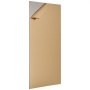 VEVOR 5-pack akoestische panelen met zelfklevende tape, 1200x600x10 m geluidsdichte schuimpanelen, akoestische wandpanelen van polyestervezels, voor thuis, studio, kantoor, theater, kameel