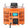 VEVOR 3000VA Auto Variable Voltage Transformer, 10 Amp, 230V Input 0-300V Output AC Voltage Regulator, with LCD Display 4 Extra Fuses Thermal Control Switch for Home Industrial Office, CE-Certified
