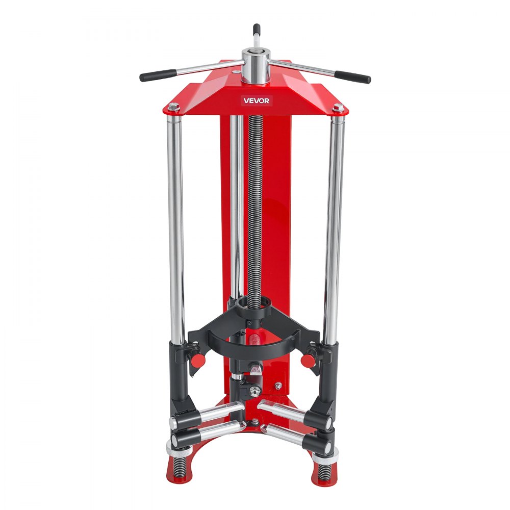 VEVOR Strut Compressor 4-traps afstelling, strut compressor met veelzijdige montagemogelijkheden en multifunctionele haak voor het comprimeren van schroefveren tot 1360 kg, geschikt voor SUV's en vrachtwagens