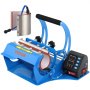 VEVOR Warmte Persmachine Bekerpers 560 W transferpers blauw bekerdrukmachine 11/20 ounce koppers machine met kabellengte koffiekop 220 V hittepers