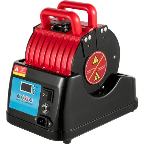 Vevor Mokpers Warmtemachine Mok Warmte Pers Sublimatiebeker Transfer 600w Rood